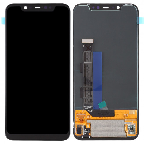 Ecran LCD et Digitizer Full Assembly pour Xiaomi Mi 8 (Noir) SH083B242-06