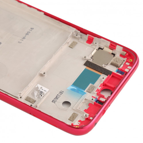 Plaque de lunette de cadre central pour Xiaomi Redmi Note 7 / Redmi Note 7 Pro (Rouge) SH228R1076-06