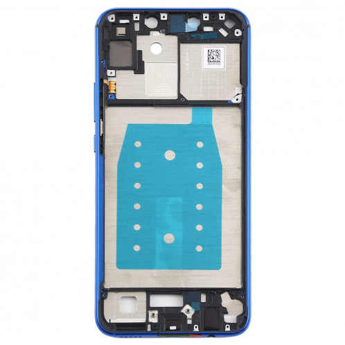 Plaque de cadre avant pour boîtier LCD pour Huawei P Smart + (2019) (bleu) SH252L635-06