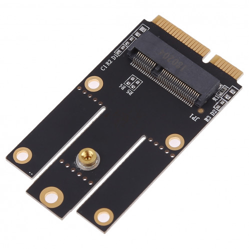 M.2 NGFF Key A Adaptateur de convertisseur PCI Express PCI-E mini pour Intel 9260 8265 7260 AC NGFF Wifi Carte sans fil Bluetooth SH8551482-04