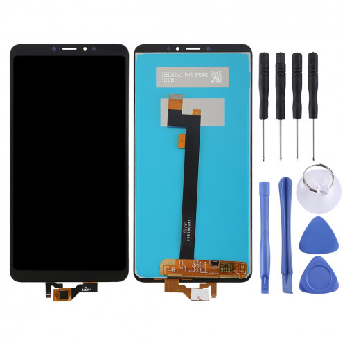 Ecran LCD et Digitizer Full Assembly pour Xiaomi Mi Max 3 (Noir) SH967B383-06