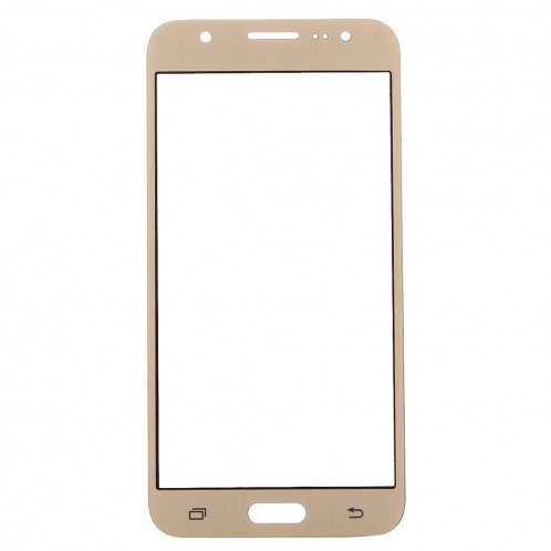 iPartsAcheter pour Samsung Galaxy J5 / J500 Lentille extérieure en verre (Gold) SI01JL758-08