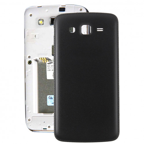 iPartsAcheter pour Samsung Galaxy Grand 2 / G7102 couvercle arrière de la batterie (Noir) SI63BL863-07