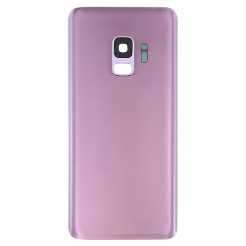 Coque arrière de batterie pour Galaxy S9 avec objectif d'appareil photo (violet) SH70PL744-06