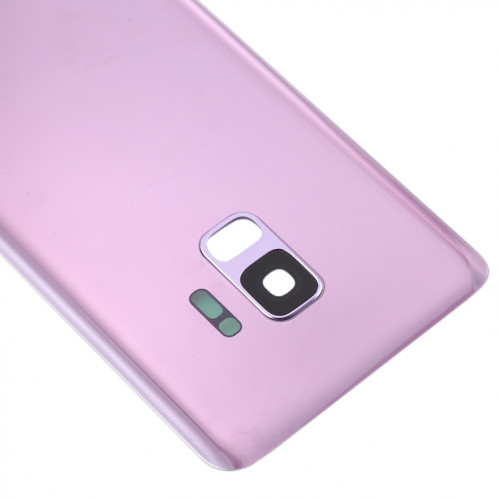 Coque arrière de batterie pour Galaxy S9 avec objectif d'appareil photo (violet) SH70PL744-06