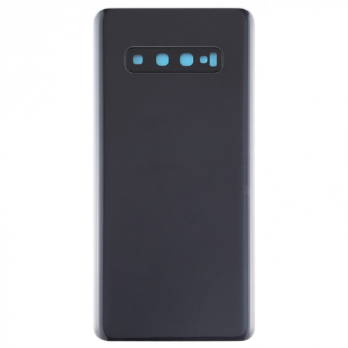 Coque arrière de batterie pour Galaxy S10+ avec objectif d'appareil photo (noir) SH71BL108-06