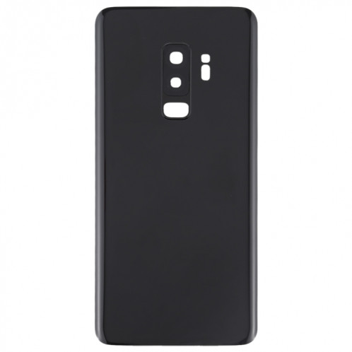 Coque arrière de batterie pour Galaxy S9+ avec objectif d'appareil photo (noir) SH76BL951-06