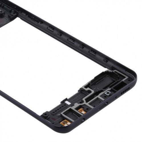 Pour Samsung Galaxy A21s Middle Frame Bezel Plate (Noir) SH651B739-06