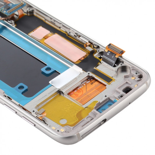 Écran LCD OLED pour Samsung Galaxy S7 Edge / SM-G935F Assemblage complet du numériseur avec cadre (Or) SH72JL877-06