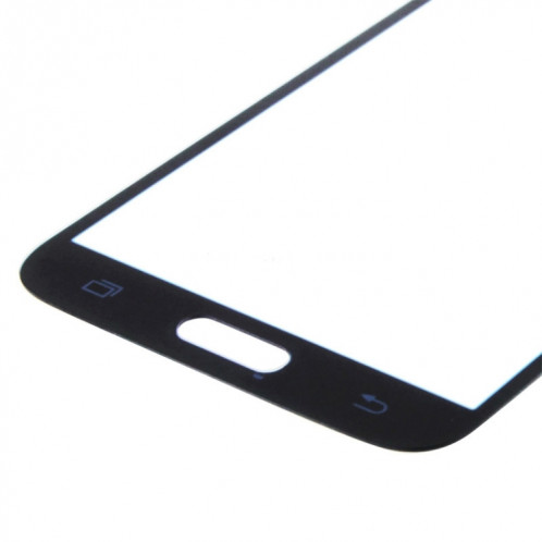 Pour Samsung Galaxy S5 / G900 10pcs Lentille en verre extérieure de l'écran avant (Bleu foncé) SH577D1927-06
