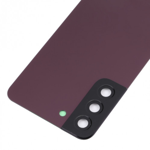 Coque arrière de batterie pour Samsung Galaxy S22 5G SM-S901B avec cache d'objectif d'appareil photo (violet) SH03PL1882-06