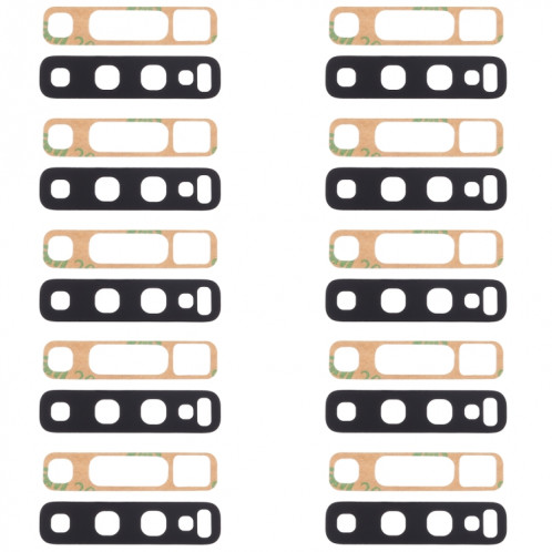 Pour Galaxy S10 10pcs lentille de caméra arrière et adhésif SH8628275-04