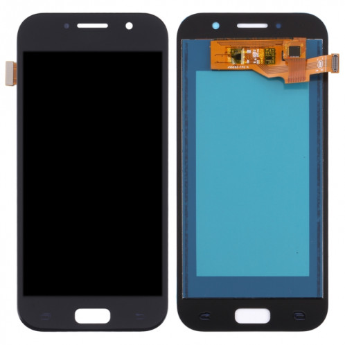 Écran LCD TFT pour Galaxy A5 (2017), A520F, A520F/DS, A520K, A520L, A520 avec assemblage complet du numériseur (matériau TFT) S (noir) SH73BL982-06