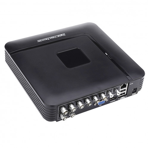 COTIER DVR A8 / Mini-MH 5 en 1 à 8 canaux Dual Stream H.264 1080P Mini AHD, prise en charge des signaux AHD / TVI / CVI / CVBS / IP (noir) SC248B1778-017
