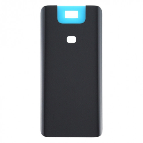 Cache arrière de la batterie en verre pour Asus Zenfone 6 ZS630KL (noir givré) SH7FBL1031-06