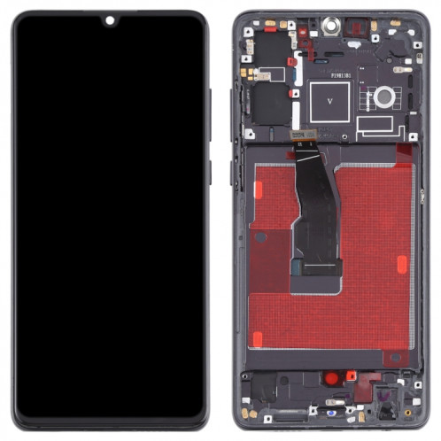 Écran LCD et numériseur Assemblage complet avec cadre pour Huawei P30 (Noir) SH436B83-07