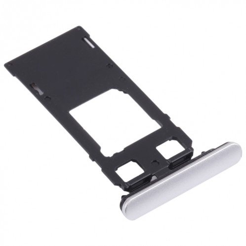 Plateau de carte SIM + plateau de cartes Micro SD pour Sony Xperia X Performance (Argent) SH480S1876-04
