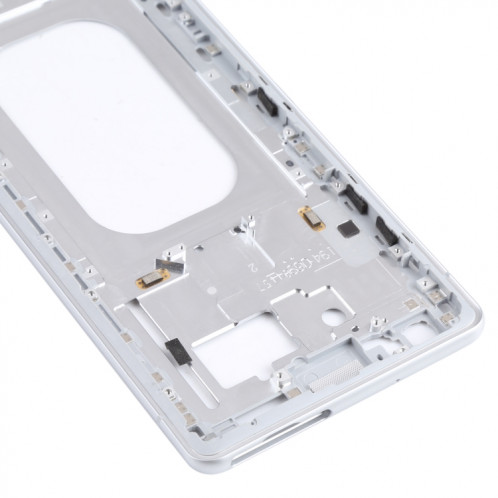 Plaque de lunette de cadre moyen pour Sony Xperia XZ3 (argent) SH652S763-06
