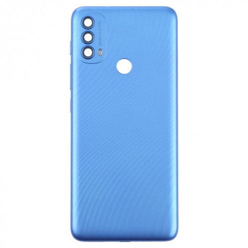 Couvercle arrière de la batterie d'origine pour Motorola Moto E40 (Bleu) SH91LL1716-07