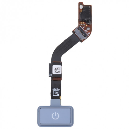 Câble flexible pour bouton d'alimentation/empreinte digitale Touch-ID pour ordinateur portable Microsoft Surface Go 1934 (gris) SH046H651-04