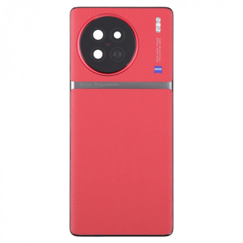 Pour vivo X90 couvercle arrière de batterie d'origine avec couvercle d'objectif d'appareil photo (rouge) SH51RL58-06