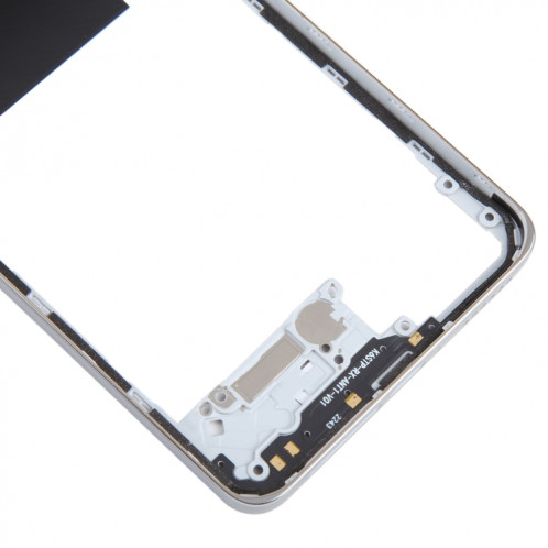 Pour Xiaomi Redmi Note 12 Pro 4G, plaque de cadre central d'origine (argent) SH871S612-06