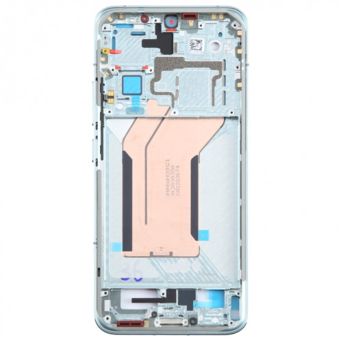 Pour Xiaomi 14, boîtier avant d'origine, cadre LCD, plaque de lunette (vert) SH397G1435-06