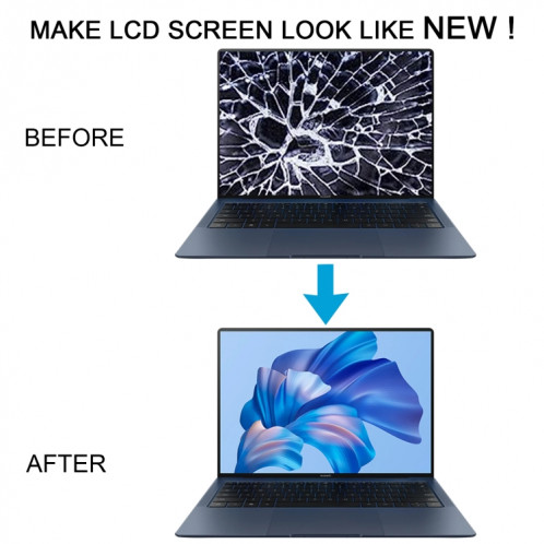 Écran LCD avec numériseur complet pour Huawei MateBook X Pro 2022 14,2 pouces MRG-W16 MRG-56 MRG-76 (noir) SH491B1700-07