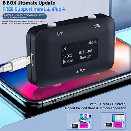 B-BOX lecture du disque dur écriture changement programmation SN avec écran de 1,3 pouces pour iPhone 7-11 SH0184983-011