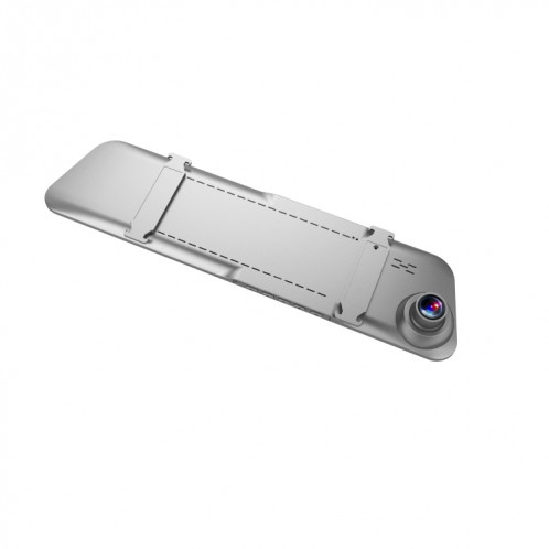 Full HD 1080P plein écran tactile 5,18 pouces rétroviseur enregistreur vidéo numérique double objectif caméra DVR intégrée ultra-mince SH085894-06
