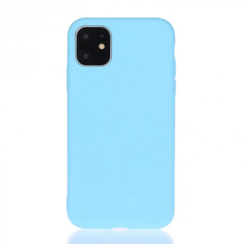Étui de téléphone TPU de TPU givré de couleur unie Foriphone 13 Pro (bleu ciel) SH102D1443-05
