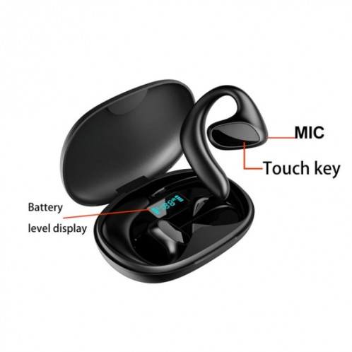 M8 réduction du bruit traducteur vocal intelligent TWS casque Bluetooth 144 langues écouteurs de traduction (noir) SH801B1732-010