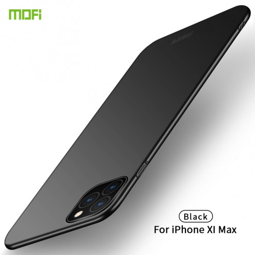 Coque ultra-fine pour ordinateur MOFI givré ultra-fine pour iPhone 11 Pro Max (Noir) SM102A383-010