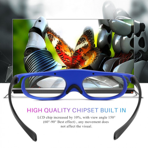 Lunettes universelles DLP à obturateur actif DLP 96-144Hz pour XGIMI Optoma Acer Viewsonic Home Theater Projector 3D TV SH94631345-06
