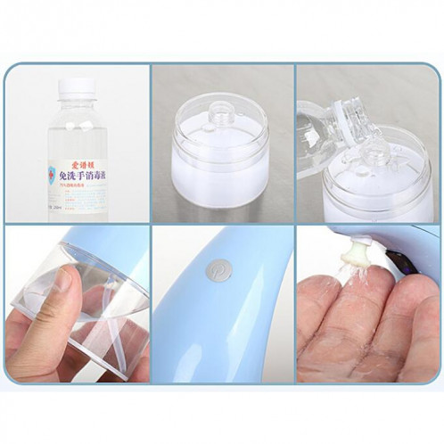 Distributeur automatique de savon de mousse d'induction d'alcool de désinfection d'alcool de rondelle de main d'hôtel de ménage SH769325-07