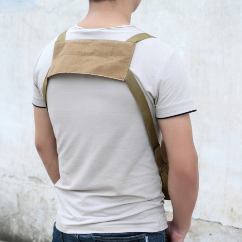 Sac de poitrine multifonctionnel pour sac à dos de stockage portable de sports de plein air (vert armée) SH201C1900-010
