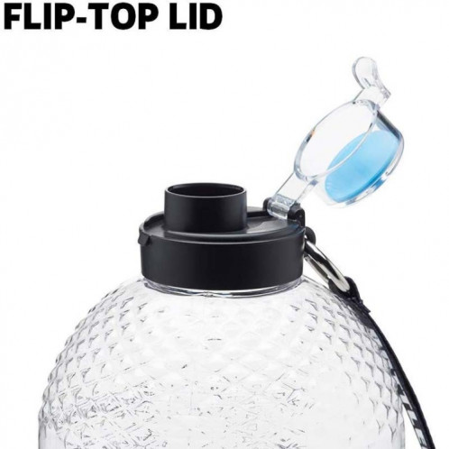 1 gallon / 3,78L tasse d'eau extérieure de grande capacité de bouilloire de fitness en plastique SH26471158-06
