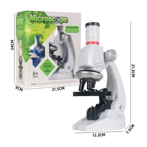 Early Education Biological Science 1200X Microscope Science And Education Toy Set For Children L SH12021938-010