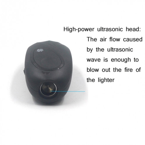 Dispositif de formation de chien à ultrasons à ultrasons de fréquence régleuse de chien portable (gris) SH001B1422-05