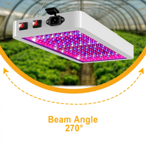 Plaque quantique à LED Spectacle complet Croissance de la plante Lampe de lavabo étanche Plantant Lumière de remplissage, Spécifications: 216 Beads Fiche EU SH1104306-07