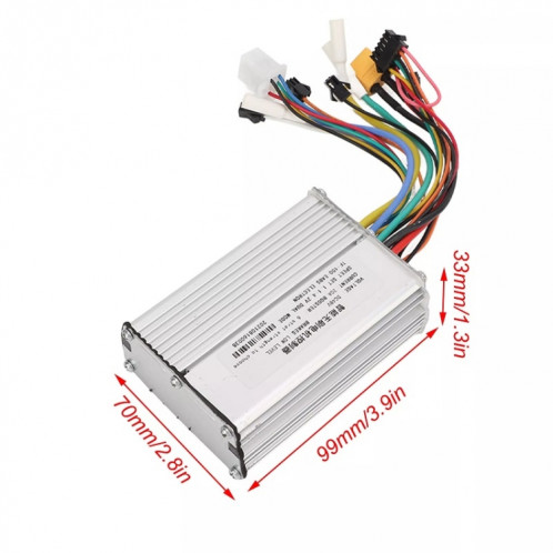 Contrôleur Intelligent sans balais pour Scooter KUGOO M4 AIMITE 48V (AMT-M4-001) SA601A1835-06