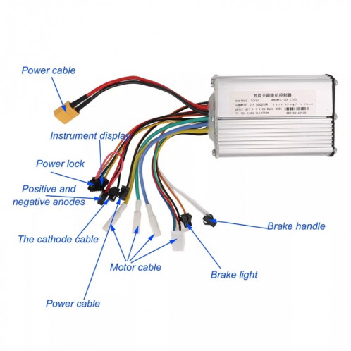 Contrôleur Intelligent sans balais pour Scooter KUGOO M4 AIMITE 48V (AMT-M4-001) SA601A1835-06