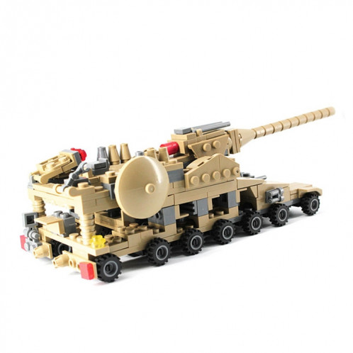 KAZI Military Super Blocks Blocs de Construction 16 en 1 Ensembles Army Bricks Modèle Brinquedos Toys, Age: 6 ans et plus SH1821713-011