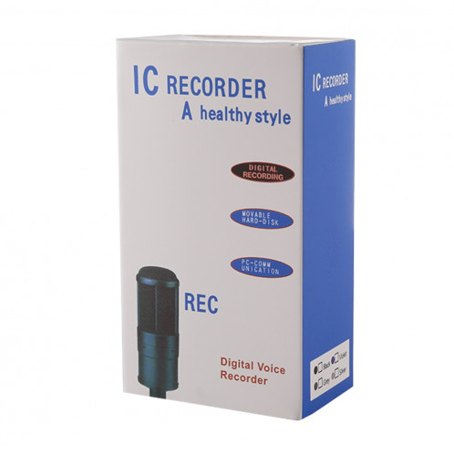 Enregistreur vocal audio portable VM181, 8 Go, lecture de musique de soutien / carte TF / LINE-IN et enregistrement téléphonique SH190740-09