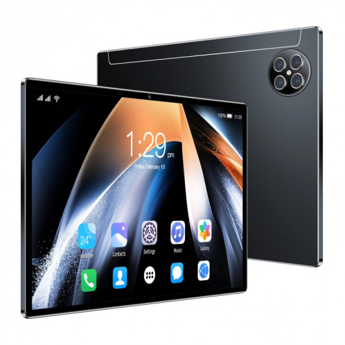 Tablette PC X90 4G LTE, 10,1 pouces, 4 Go + 64 Go, Android 8.1 MTK6755 Octa-core 2.0GHz, Support Double SIM / WiFi / Bluetooth / GPS (Noir) SH028B1085-016