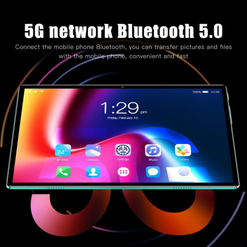 Tablette PC X90 4G LTE, 10,1 pouces, 4 Go + 64 Go, Android 8.1 MTK6755 Octa-core 2.0GHz, Support Double SIM / WiFi / Bluetooth / GPS (Noir) SH028B1085-016