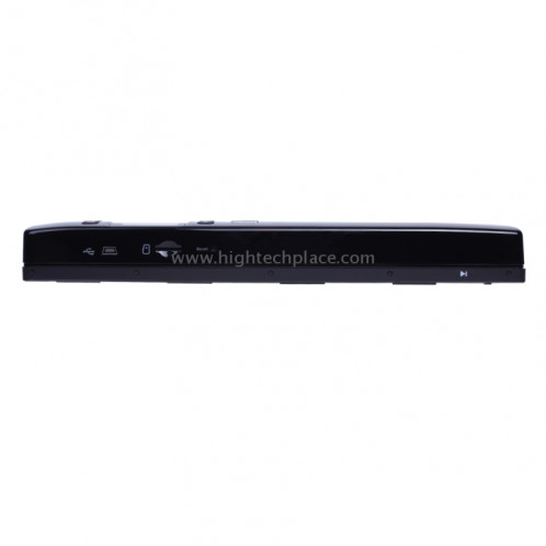 iScan02 Scanner portatif portable à double rouleau de document mobile avec l'affichage à LED, support 1050DPI / 600DPI / 300DPI / PDF / JPG / TF (noir) SI002B7-09