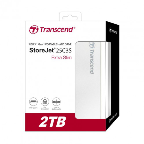 Transcend StoreJet 25C3 2,5 2TB USB 3.1 Gen 1 426547-06