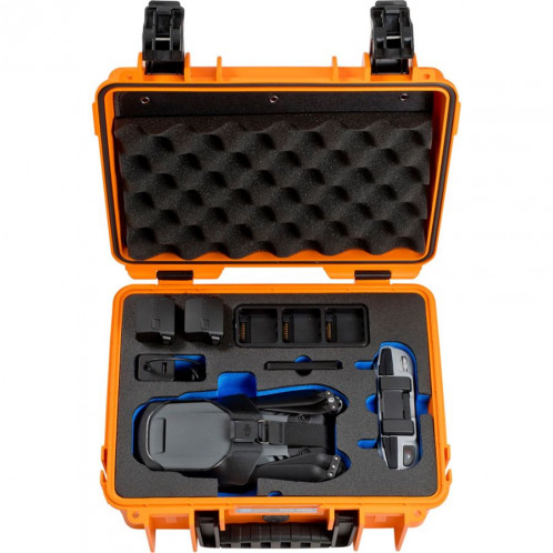 B&W Coffret drone Type 3000 orange pour DJI Mavic 3 695606-06