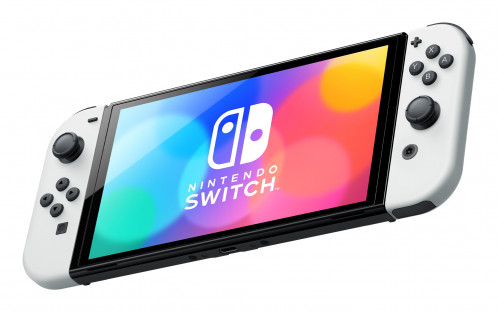 Nintendo Switch OLED blanc inkl Mario Kart 8 Deluxe 125577-012